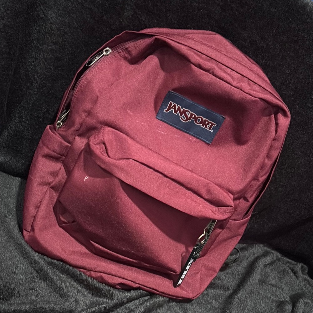 JanSport Red Backpack for Men